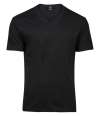 T8006 8006 Tee Jays V Neck Sof T-Shirt Black colour image